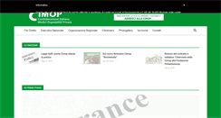 Desktop Screenshot of cimop.it